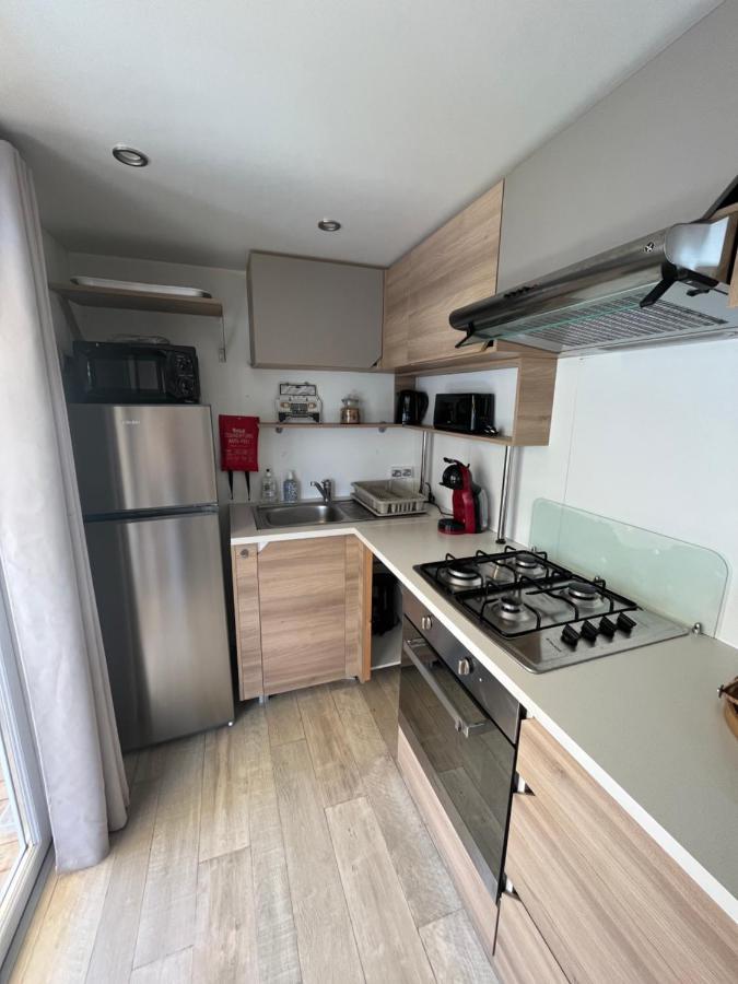 Mobil Home Climatise Lège-Cap-Ferret Exteriör bild